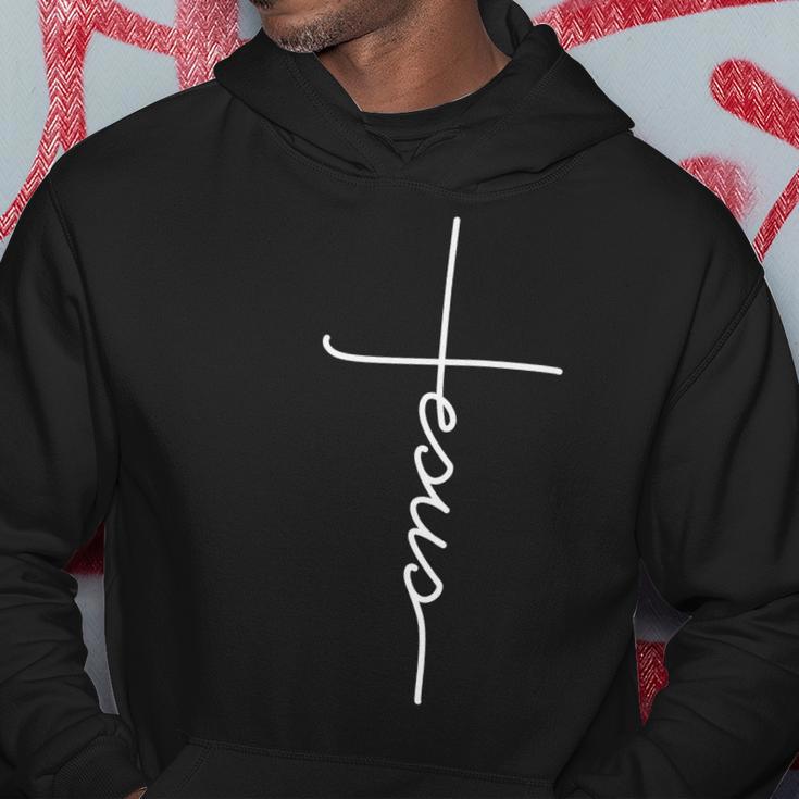 Jesus Christ Faith Christian Cross Logo Hoodie Unique Gifts