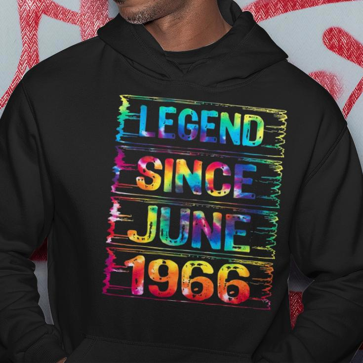 June 56 Years Old Since 1966 56Th Birthday Gifts Tie Dye Hoodie Unique Gifts