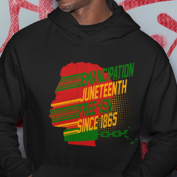 Juneteenth Emancipation Day Vintage Cool Melanin Black Pride Gift V2 Hoodie Unique Gifts