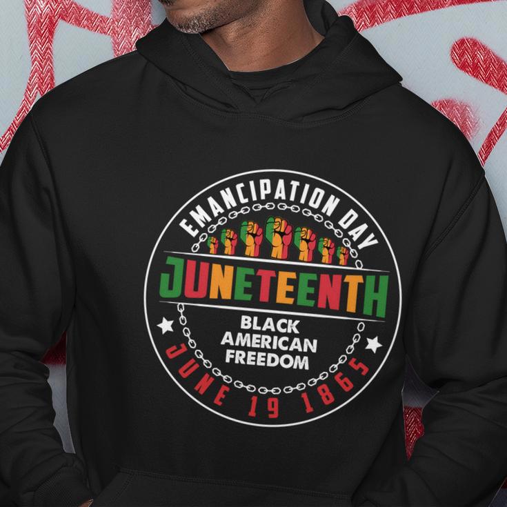 Juneteenth Emancipation Day Vintage Cool Melanin Black Pride Gift V4 Hoodie Unique Gifts