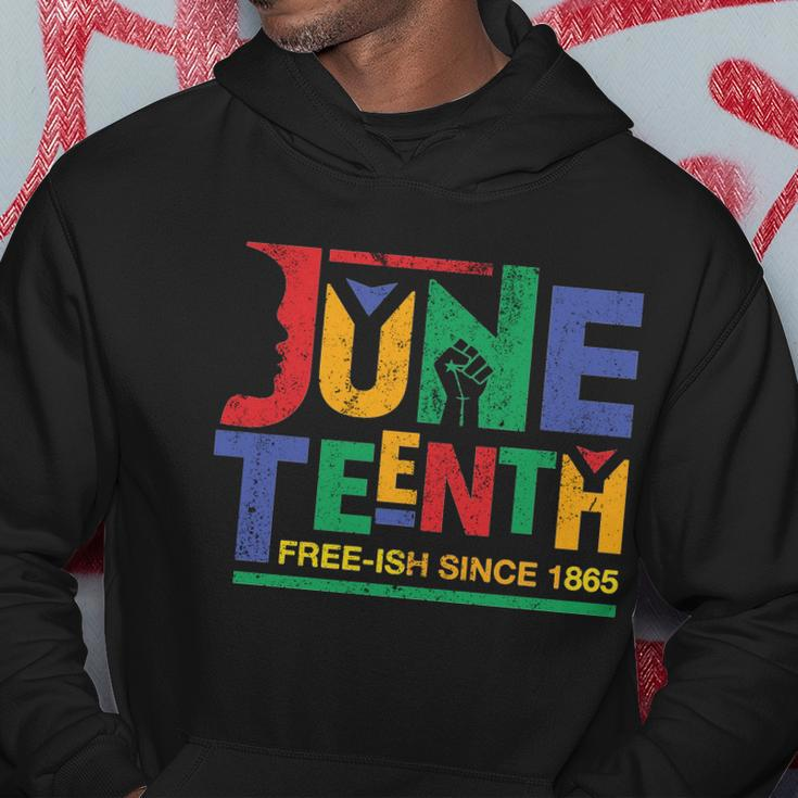 Juneteenth Free-Ish Since 1865 African Color Tshirt Hoodie Unique Gifts