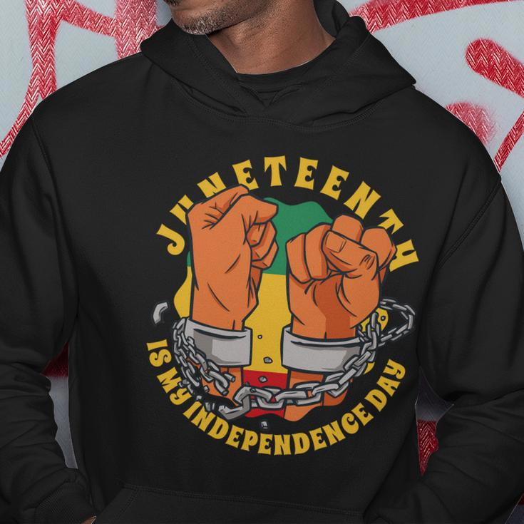 Juneteenth Is My Independence Day Black Pride Hoodie Unique Gifts