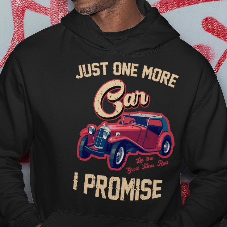 Just One More Car I Promise Vintage Classic Old Cars Hoodie Personalized Gifts