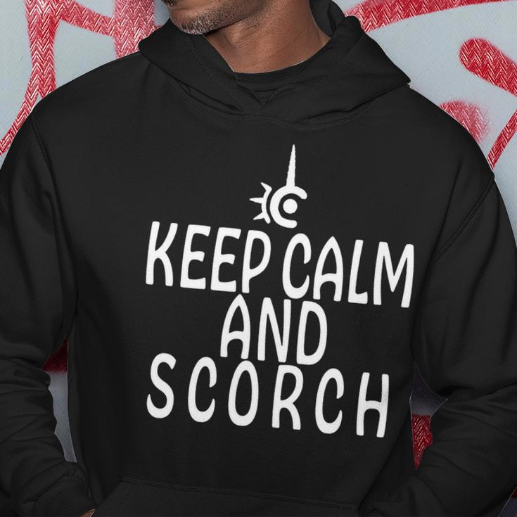 Keep Calm And Scorch Ff14 Red Mage Hoodie Unique Gifts