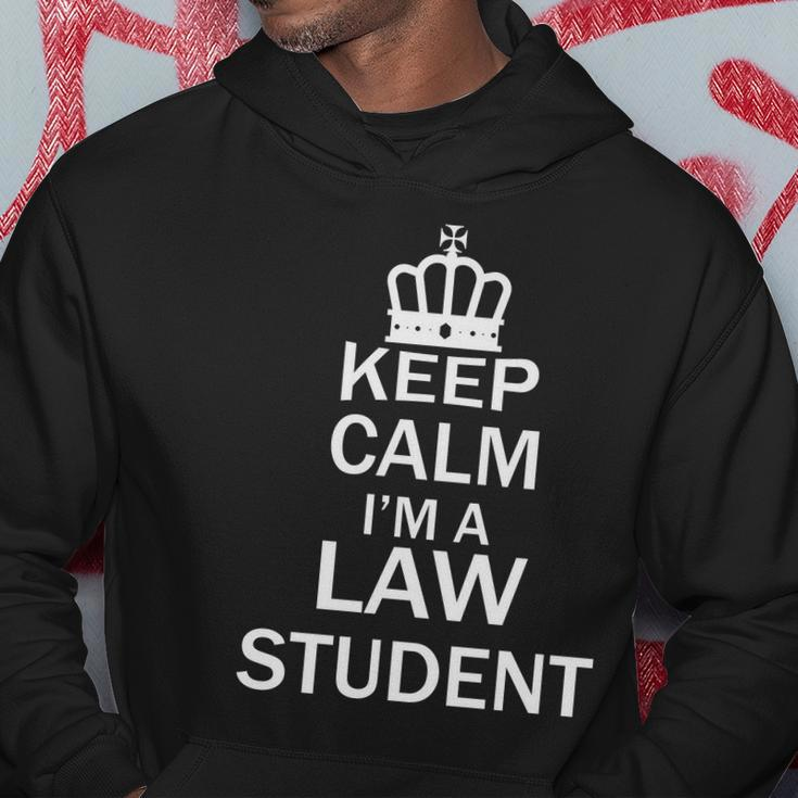 Keep Calm Im A Law Student Funny School Student Teachers Graphics Plus Size Hoodie Personalized Gifts