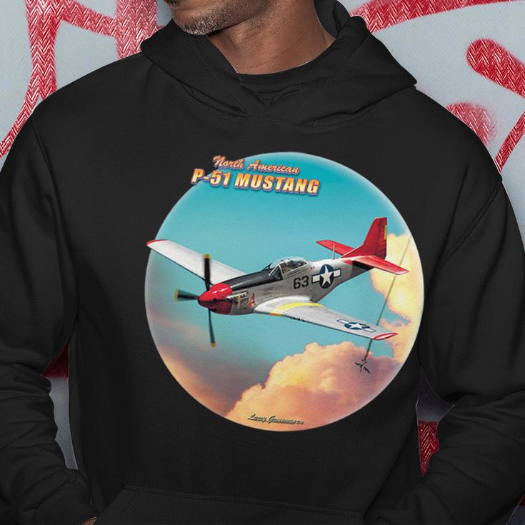 Larry Grossman - P-51 Mustang Plane Tshirt Hoodie Unique Gifts