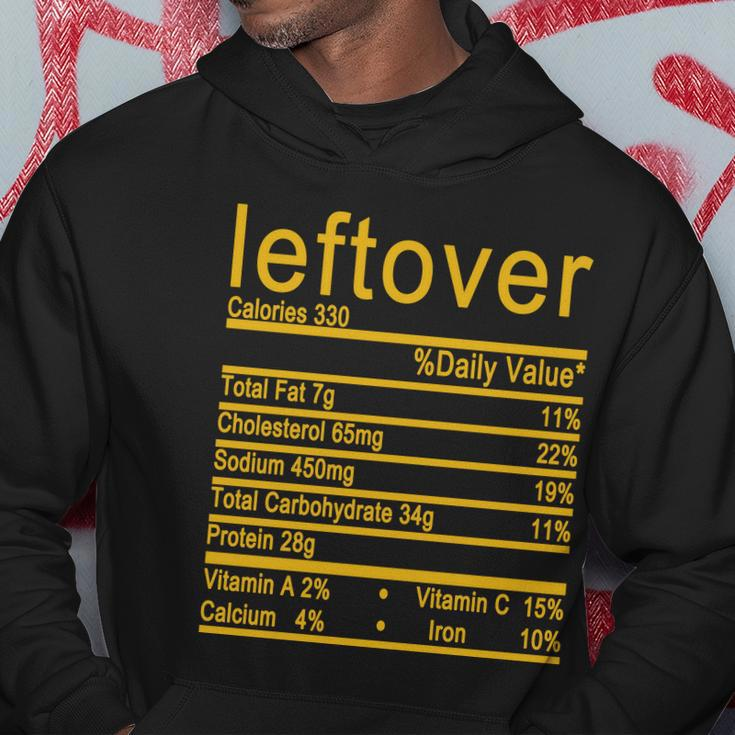Leftover Nutrition Facts Label Hoodie Unique Gifts