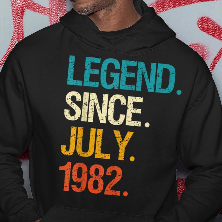 Legend Since July 1982 40 Year Old Bday 40Th Birthday Hoodie Funny Gifts