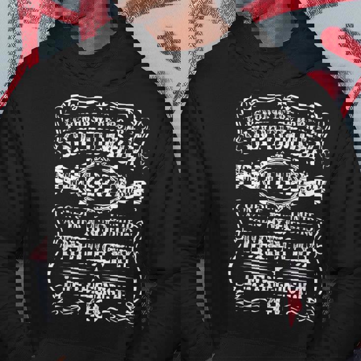 Legends Were Born In September 1982 40Th Birthday Men Hoodie Personalized Gifts