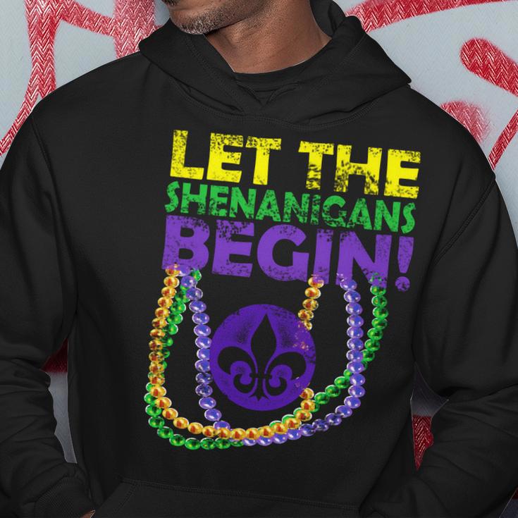 Let Shenanigans Begins Mardi Gras Hoodie Unique Gifts