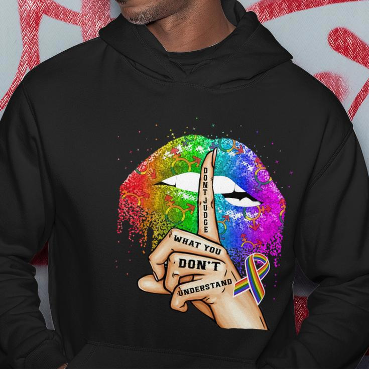 Lgbt Pride Dont Judge What You Dont Understand Hoodie Unique Gifts