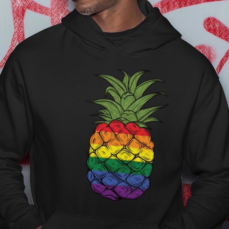 Lgbtq Pineapple Pride Gay Lesbian Pride Pineapple Funny Gift Hoodie Unique Gifts