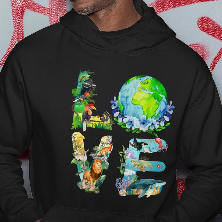 Love World Earth Day 2022 Planet Environmental Animal Tshirt Hoodie Unique Gifts