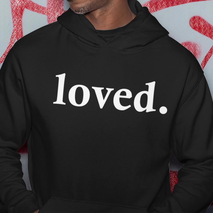 Loved Valentines Day Love Classic Logo Hoodie Unique Gifts