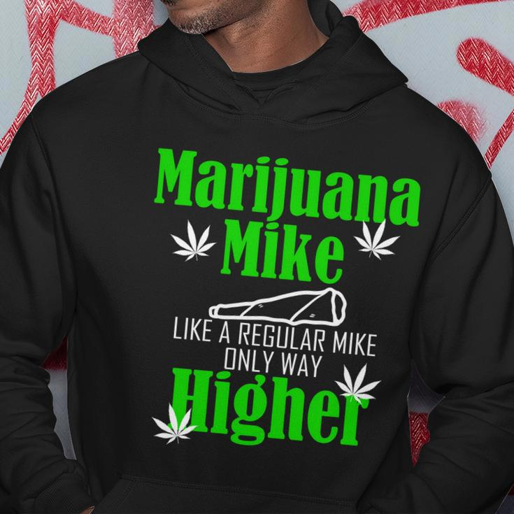 Marijuana Mike Funny Weed 420 Cannabis Hoodie Unique Gifts
