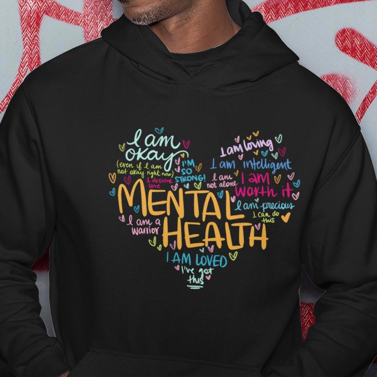 Mental Health Awareness Funny Gift Depression Cool Gift Hoodie Unique Gifts