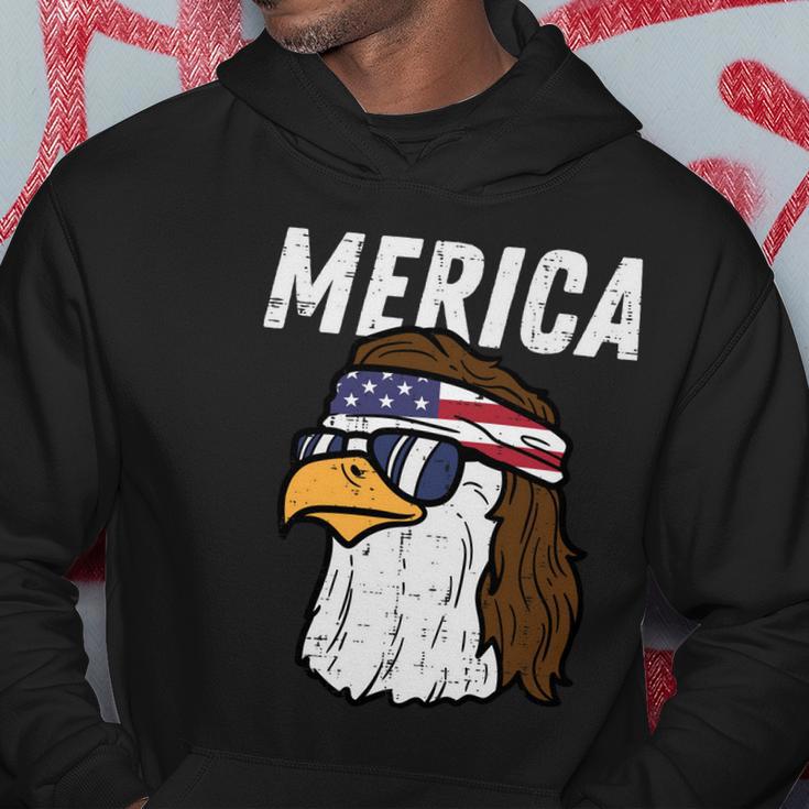 Merica Bald Eagle Mullet Sunglasses Fourth July 4Th Patriot Cool Gift V2 Hoodie Unique Gifts