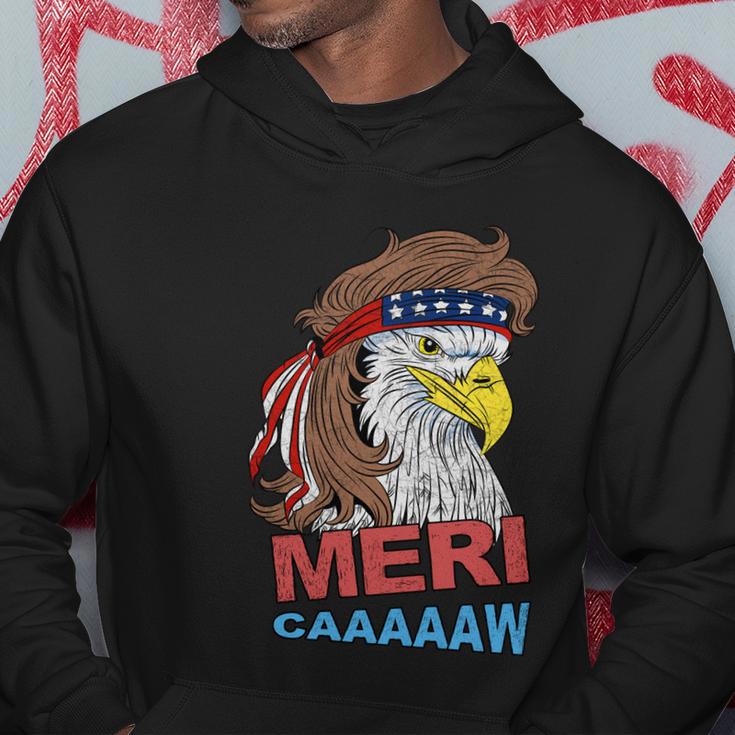 Merimeaningful Giftcaaaaaw Meaningful Gift Eagle Mullet 4Th Of July Usa American Hoodie Unique Gifts