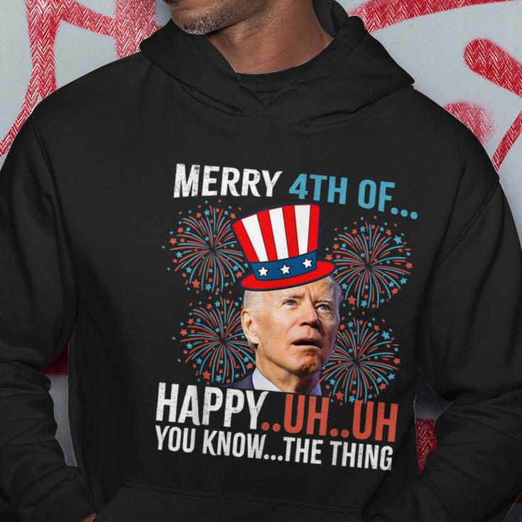 Merry 4Th Of Happy Uh Uh You Know The Thing Funny 4 July V2 Hoodie Unique Gifts