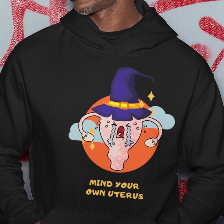 Mind Your Own Uterus Funny Halloween Tee Pro Choice Feminism Gift V3 Hoodie Unique Gifts