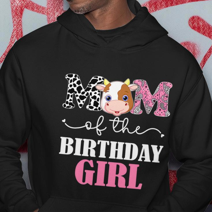 Mom Of The Birthday Girl Tee Farm Cow Mommy Mama St Hoodie Unique Gifts
