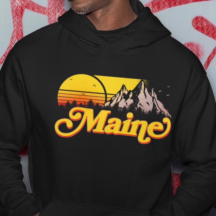 Mountains In Maine Hoodie Unique Gifts