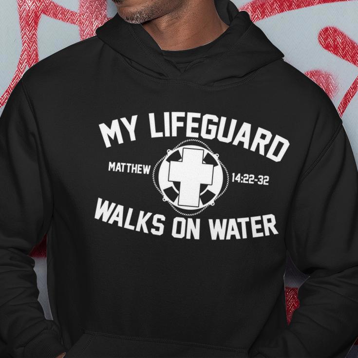 My Lifeguard Walks On Water Jesus Saves Tshirt Hoodie Unique Gifts