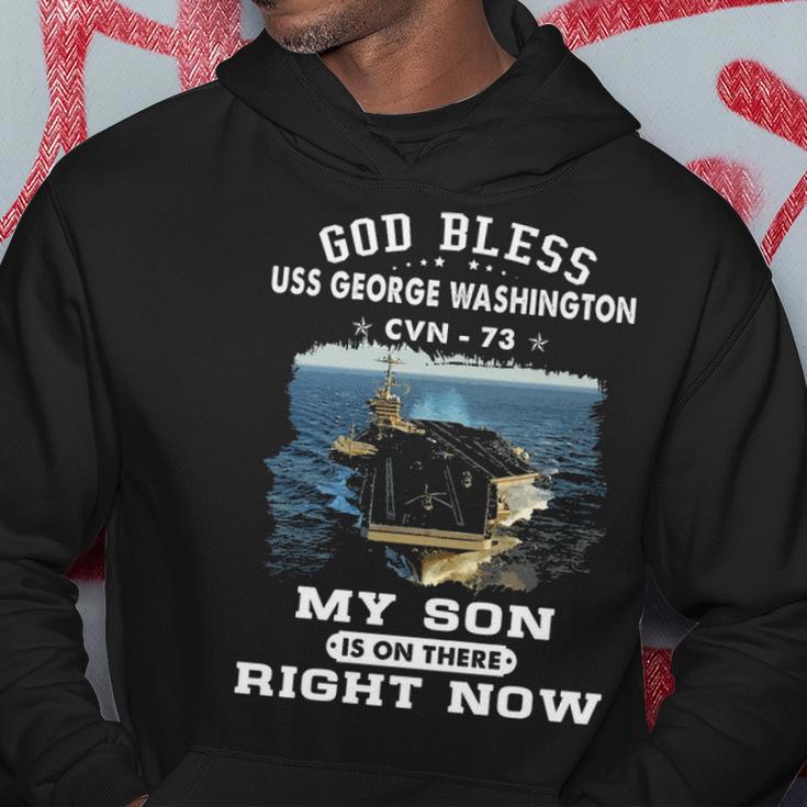 My Son Is On Uss George Washington Cvn Hoodie Unique Gifts