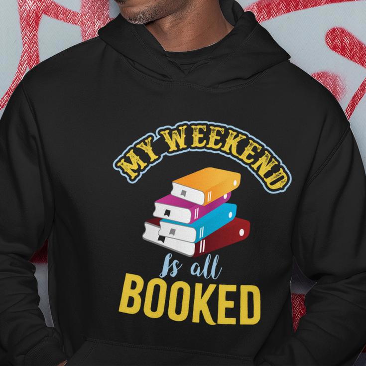 My Weekend Is All Booked Funny School Student Teachers Graphics Plus Size Hoodie Unique Gifts