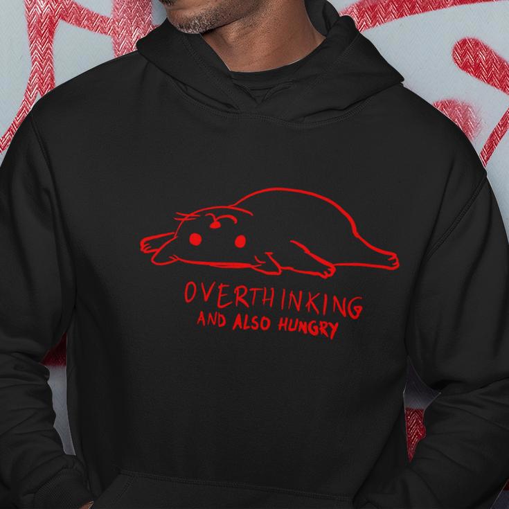 Over Thinking And Also Hungry Hoodie Unique Gifts