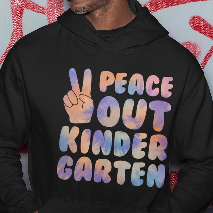 Peace Out Kindergarten Grade 2022 Happy Last Day Of School Cool Gift Hoodie Unique Gifts