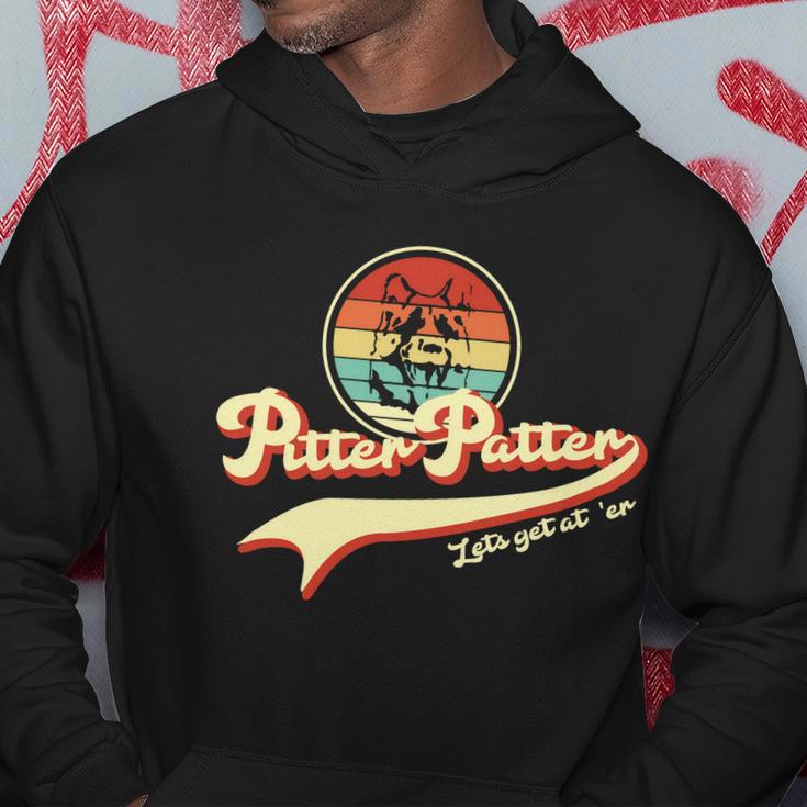 Pitter Patter Lets Get At Er Retro Hoodie Unique Gifts