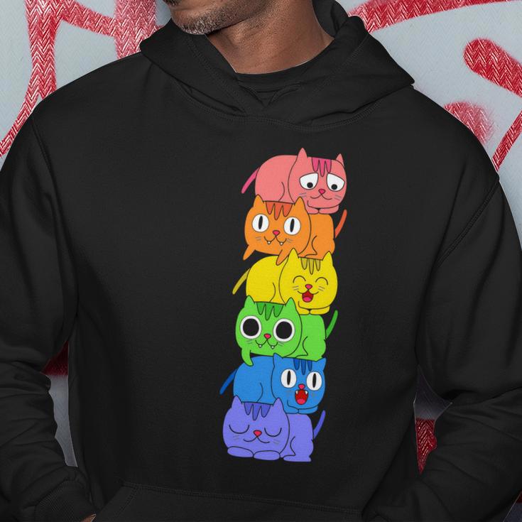 Pride Month Gay Pride Cat Lgbt Kawaii Hoodie Unique Gifts