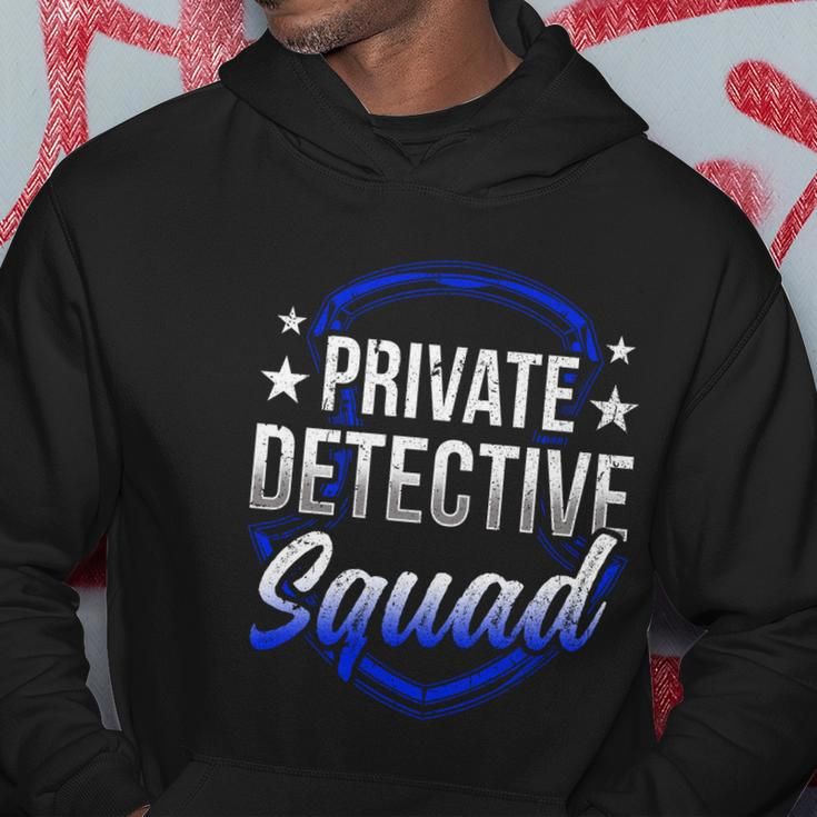 Private Detective Squad Investigation Spy Investigator Funny Gift Hoodie Unique Gifts