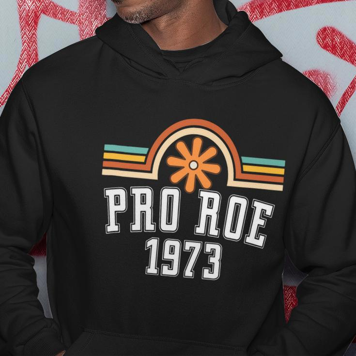 Pro Roe 1973 Rainbow Womens Rights Hoodie Unique Gifts