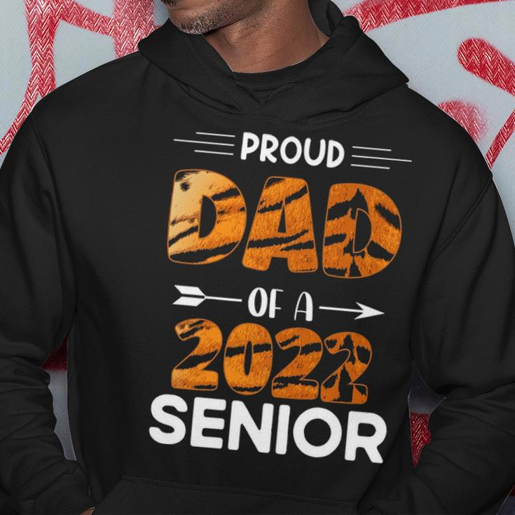 Proud Dad Of A 2022 Senior Tiger Print Men Hoodie Personalized Gifts