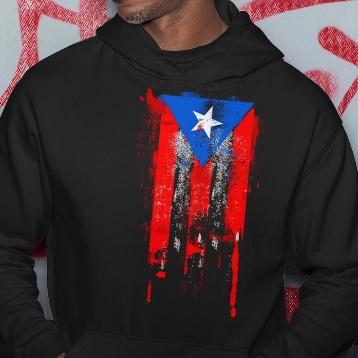 Puerto Rico Flag Drip Hoodie Unique Gifts