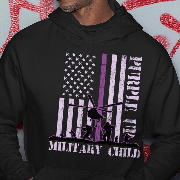 Purple Up Military Child Hoodie Unique Gifts