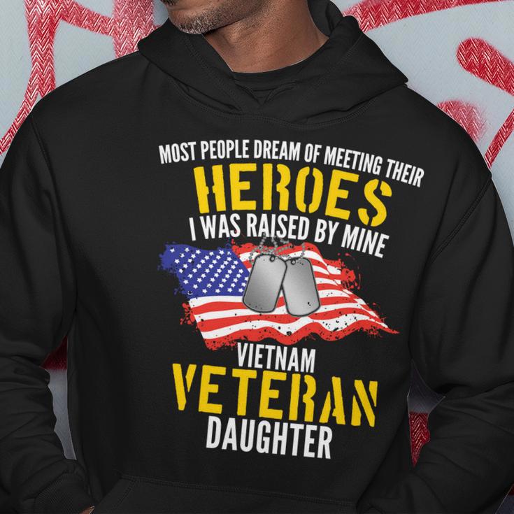 Raised By My Hero Proud Vietnam Veterans Daughter Tshirt Hoodie Unique Gifts