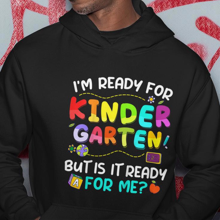 Ready For Kindergarten Back To School Funny First Day Boys Hoodie Unique Gifts