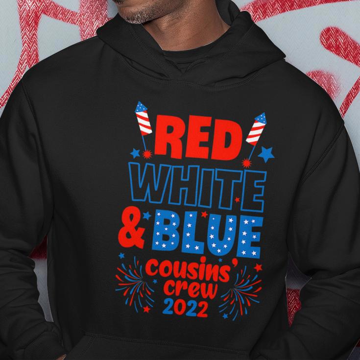 Red White & Blue Cousin Crew 2022 Cousin Crew 4Th Of July Hoodie Unique Gifts