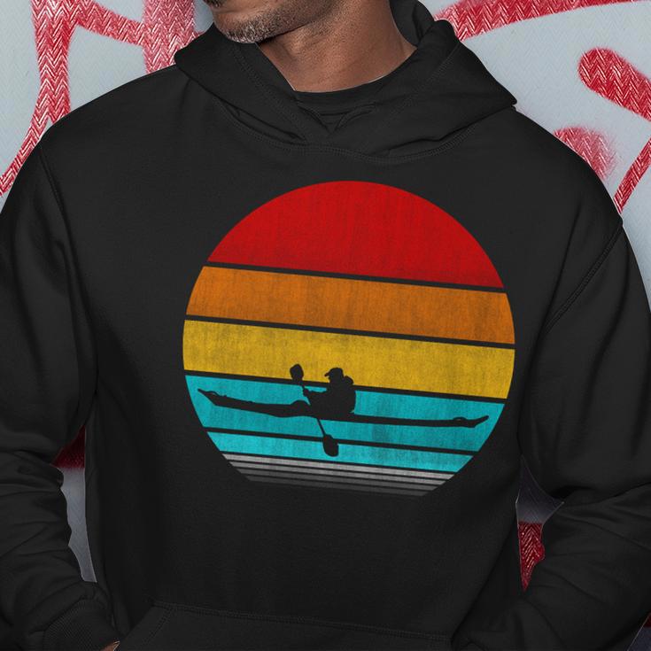 Retro Vintage Kayak V2 Hoodie Unique Gifts