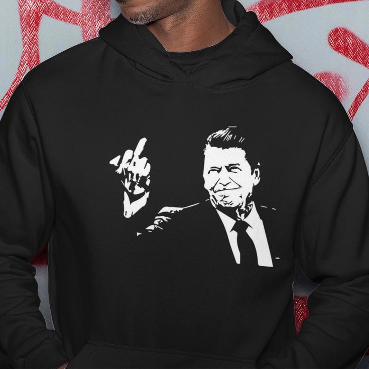 Ronald Reagan Flipping Tshirt Hoodie Unique Gifts