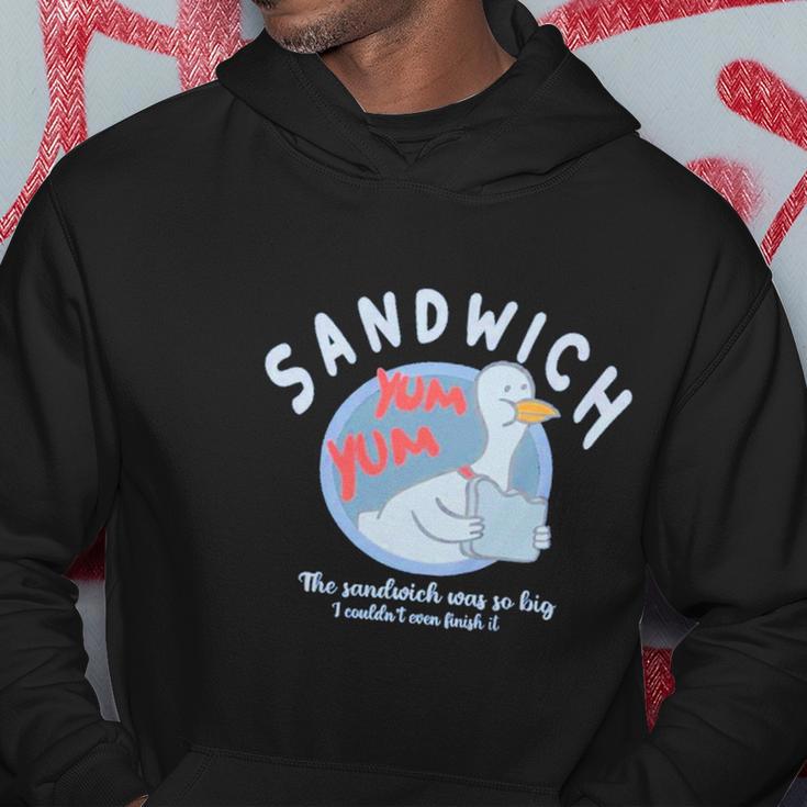 Sandwich The Sandwich Was So Big Hoodie Unique Gifts