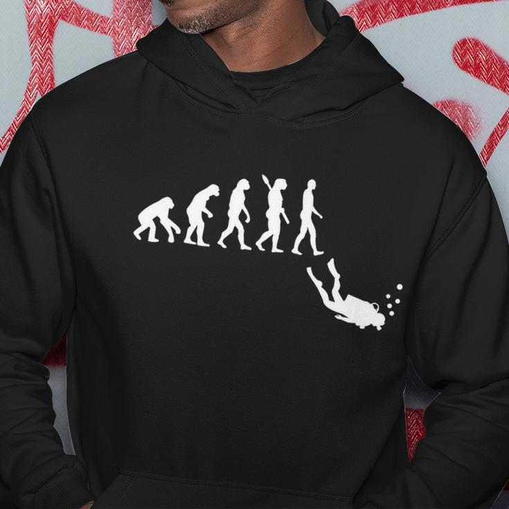 Scuba Diver Evolution Hoodie Personalized Gifts