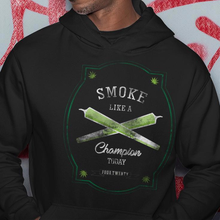 Smoke Like A Champion Hoodie Unique Gifts