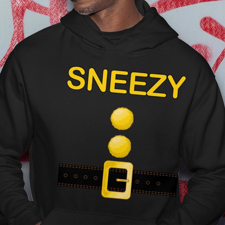 Sneezy Dwarf Costume Hoodie Unique Gifts