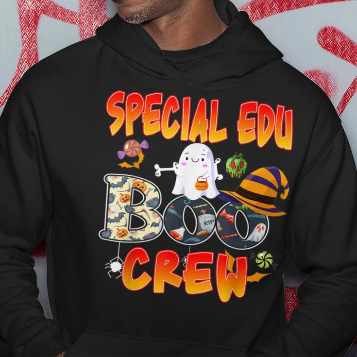Special Edu Boo Crew Halloween Funny Ghost Teaching Hoodie Funny Gifts