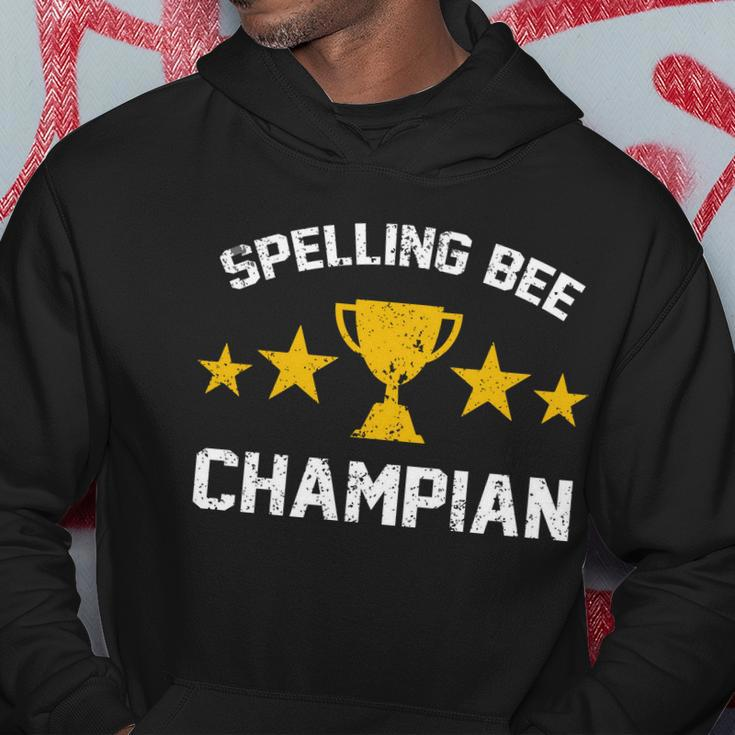Spelling Bee Champian Funny Hoodie Unique Gifts
