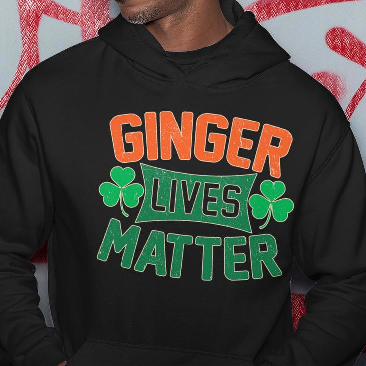 St Patricks Day - Ginger Lives Matter Hoodie Unique Gifts